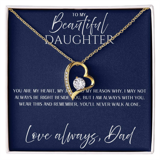 Forever Love Necklace - Gift for Daughter