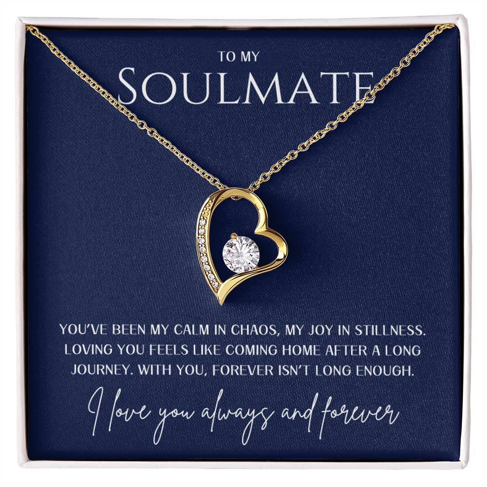 Forever Love Necklace - To My Soulmate 2