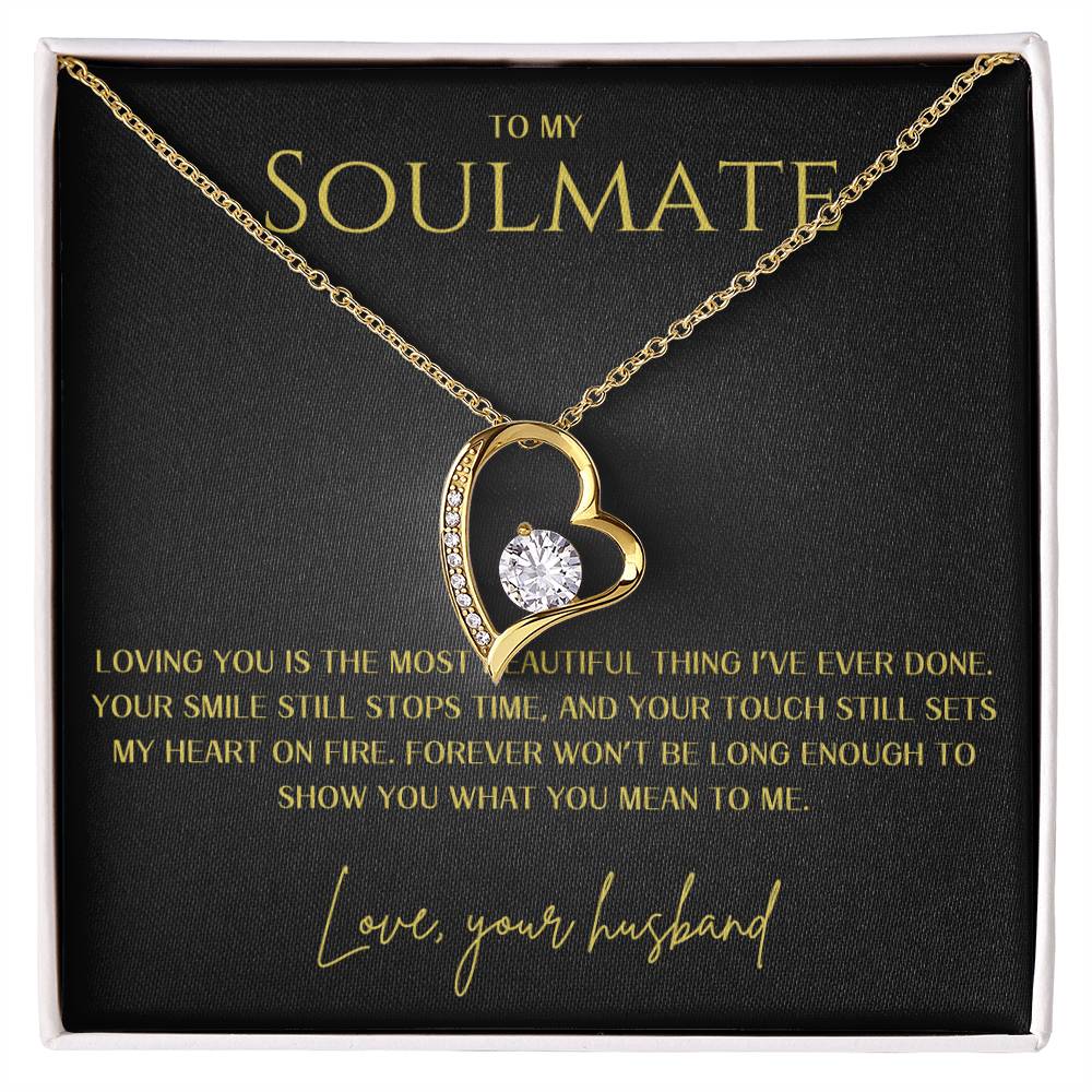 Forever Love Necklace - To my Soulmate
