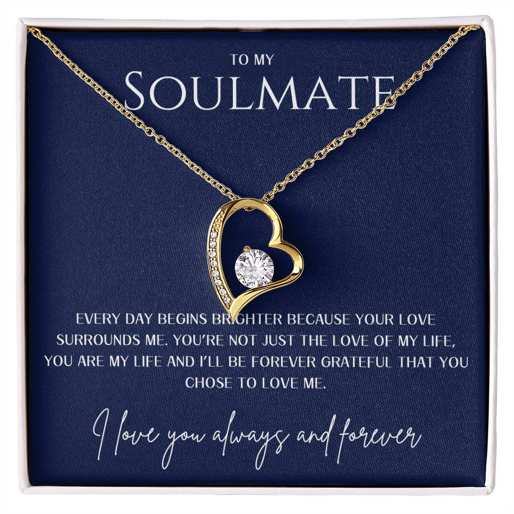 Forever Love Necklace - To My Soulmate 11