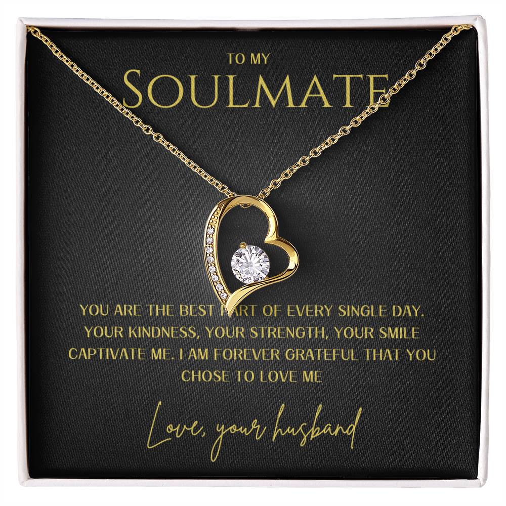 Forever Love Necklace - To My Soulmate