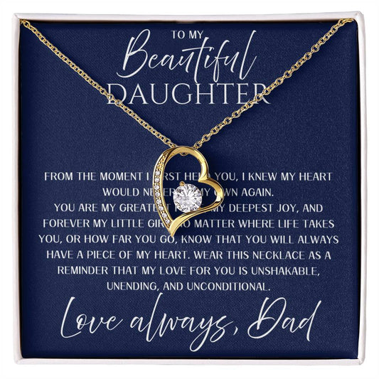 Forever Love Necklace - Gift for Daughter