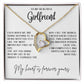Gift for Girlfriend "Hopelessly in love with you" Forever Love necklace