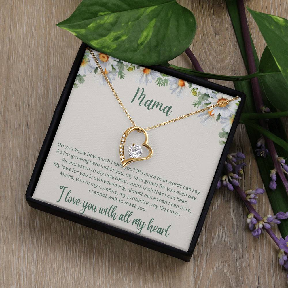 Forever Love Necklace - Gift for Expectant Mama