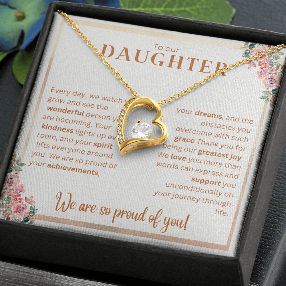 Forever Love Necklace - Gift for Daughter