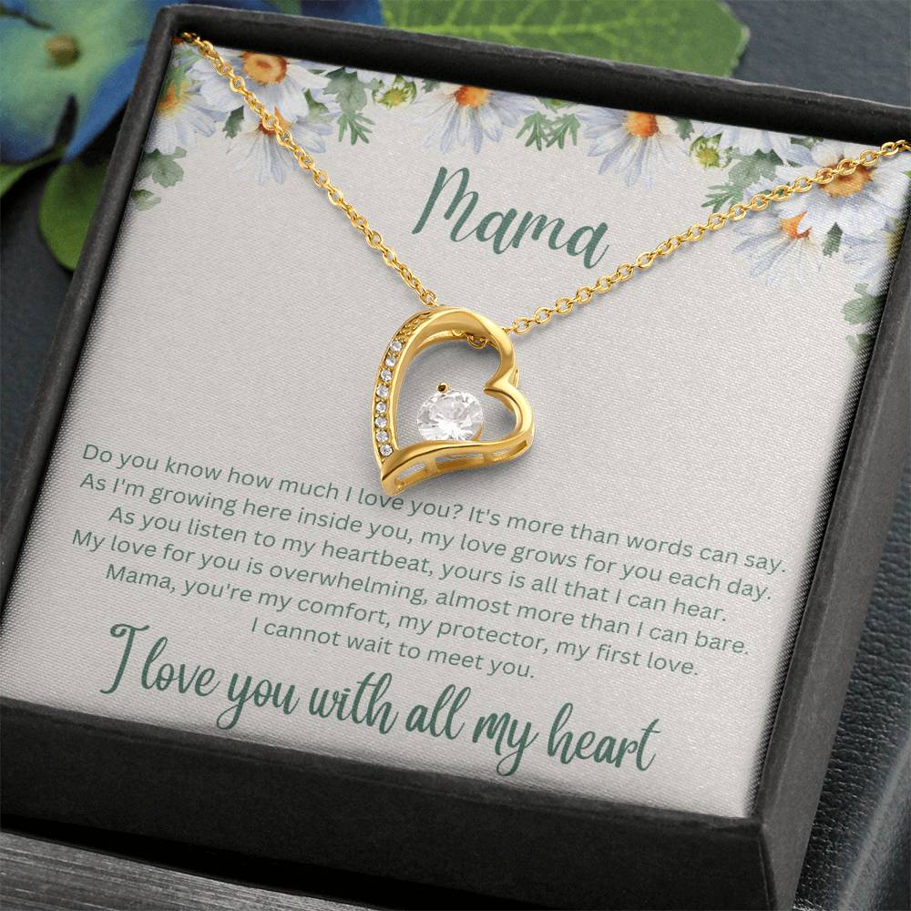 Forever Love Necklace - Gift for Expectant Mama