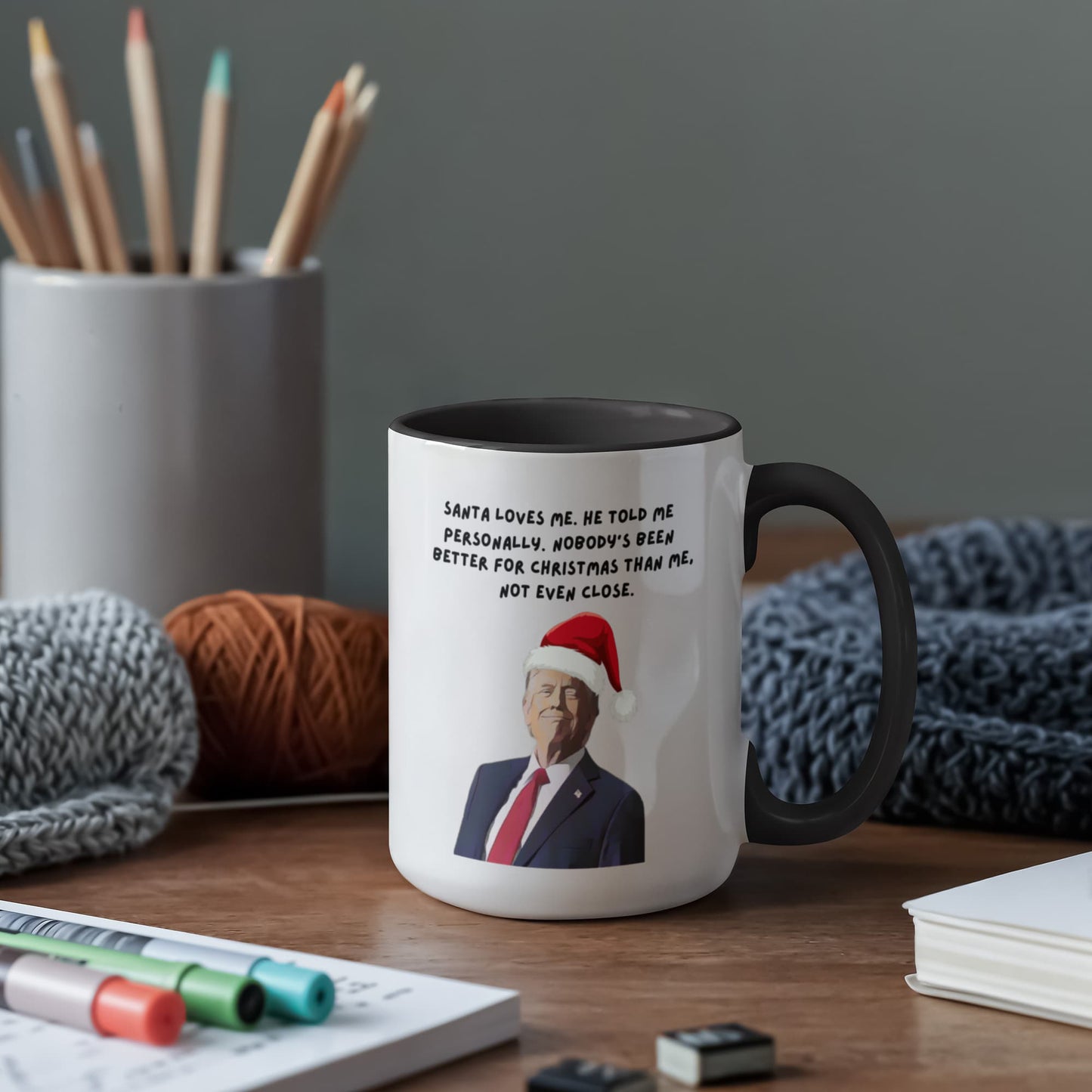 Make Christmas Great Again – Funny Trump Mug